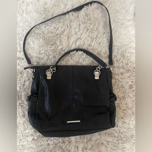 Steve Madden Black leather purse